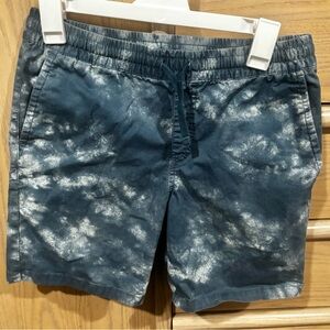 Vans Blue Tie-Dye Elastic Waist Shorts